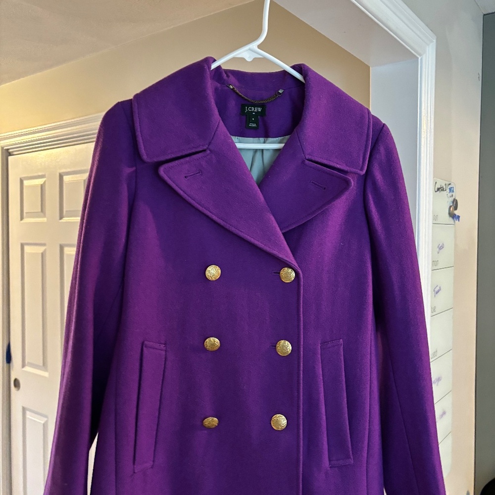 J. Crew Wool Peacoat
